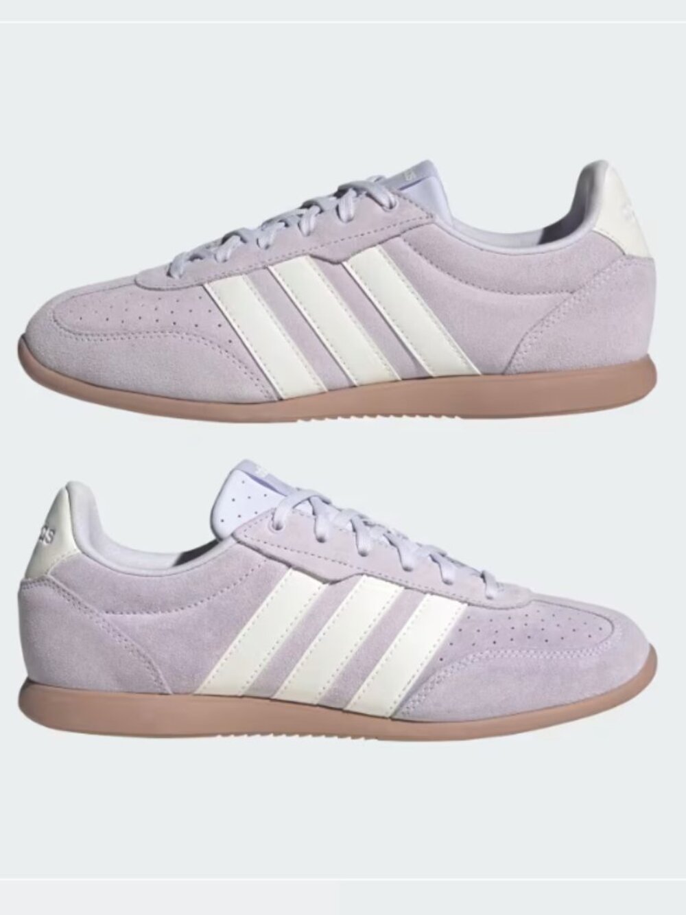 Adidas Barredo Lo Sneaker Shoes Womens Size 8 Lavender NWT